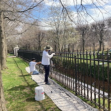 Massive-fence-refresh-project-in-Alpine-New-Jesey 1